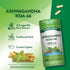Nature's Truth Ashwagandha KSM-66 600 MG Plus L-Theanine includes 60 coated caplets with Ashwagandha Root Extract.