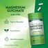 Product highlights graphic stating Superior Absorption*, Essential Mineral, Quick Release Capsules. Note: *Compared to Magnesium Oxide.