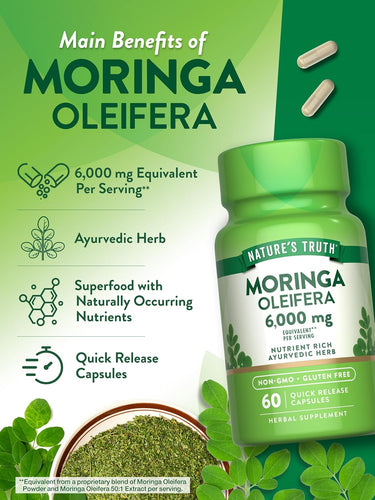 Moringa Oleifera 6000 mg
