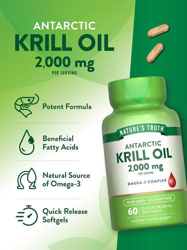 Huile de Krill 2000 mg
