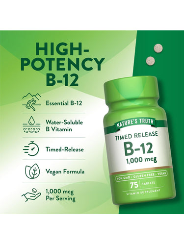 Vitamin B-12 1000 mcg Time Release