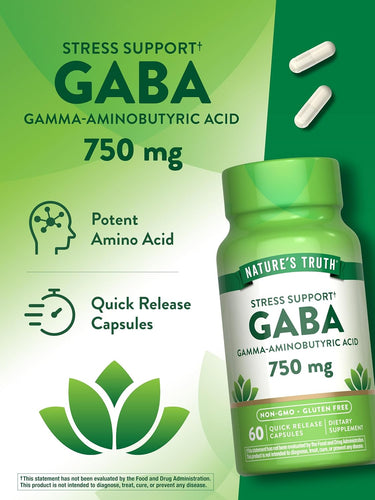 GABA 750 mg (Gamma-Aminobuttersäure)