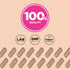 Infographic showing 100% quality, lab tested, GMP quality, finest ingredients, and light brown Raw Flora Probiotic capsules.