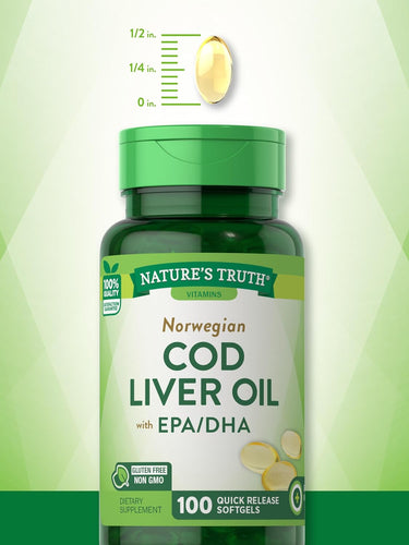 Norwegian Cod Liver Oil with EPA, DHA