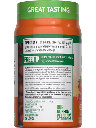 B-12 Energy with B-Vitamins, L-Carnitine, Ashwagandha