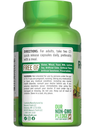 Rhodiola Rosea | 120 Cápsulas