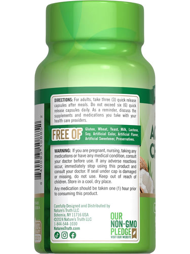 Carbón Activado 780 mg