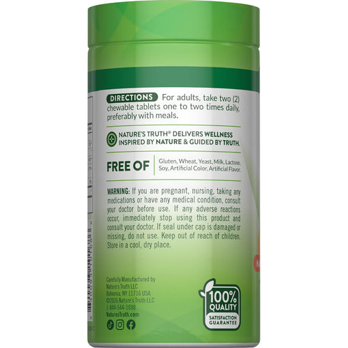NT C 1000 mg +RH 60 Chewable Tablets in packaging.