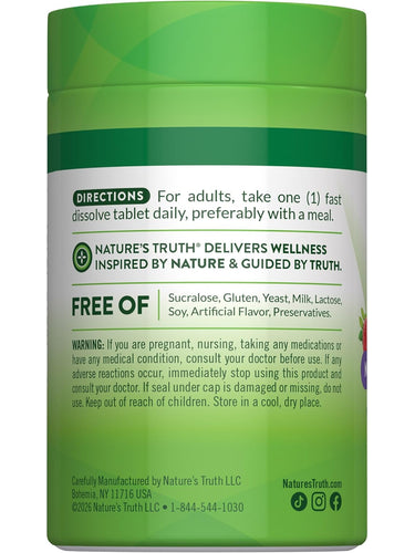 Vitamin B-12 5000 mcg Methylcobalamin