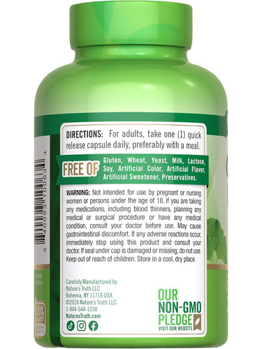 Extrait de Ginkgo Biloba 120 mg avec Bacopa