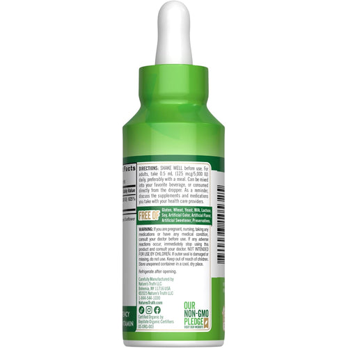 A 2 oz bottle of NT D3 5000 IU (125 mcg) Liquid.