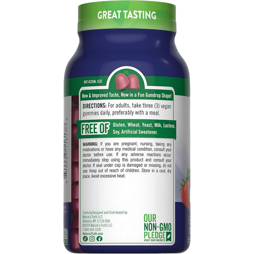 Zinc 50mg Gummies (Delicious Mixed Berry)