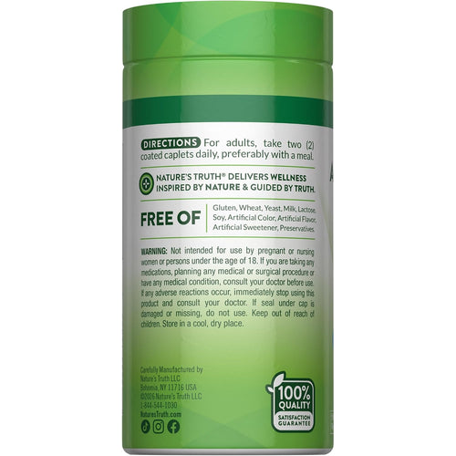 Ashwagandha bottle with icons indicating Gluten & Wheat Free, Yeast Free, Milk & Lactose Free, Soy Free, No Artificial Additives.