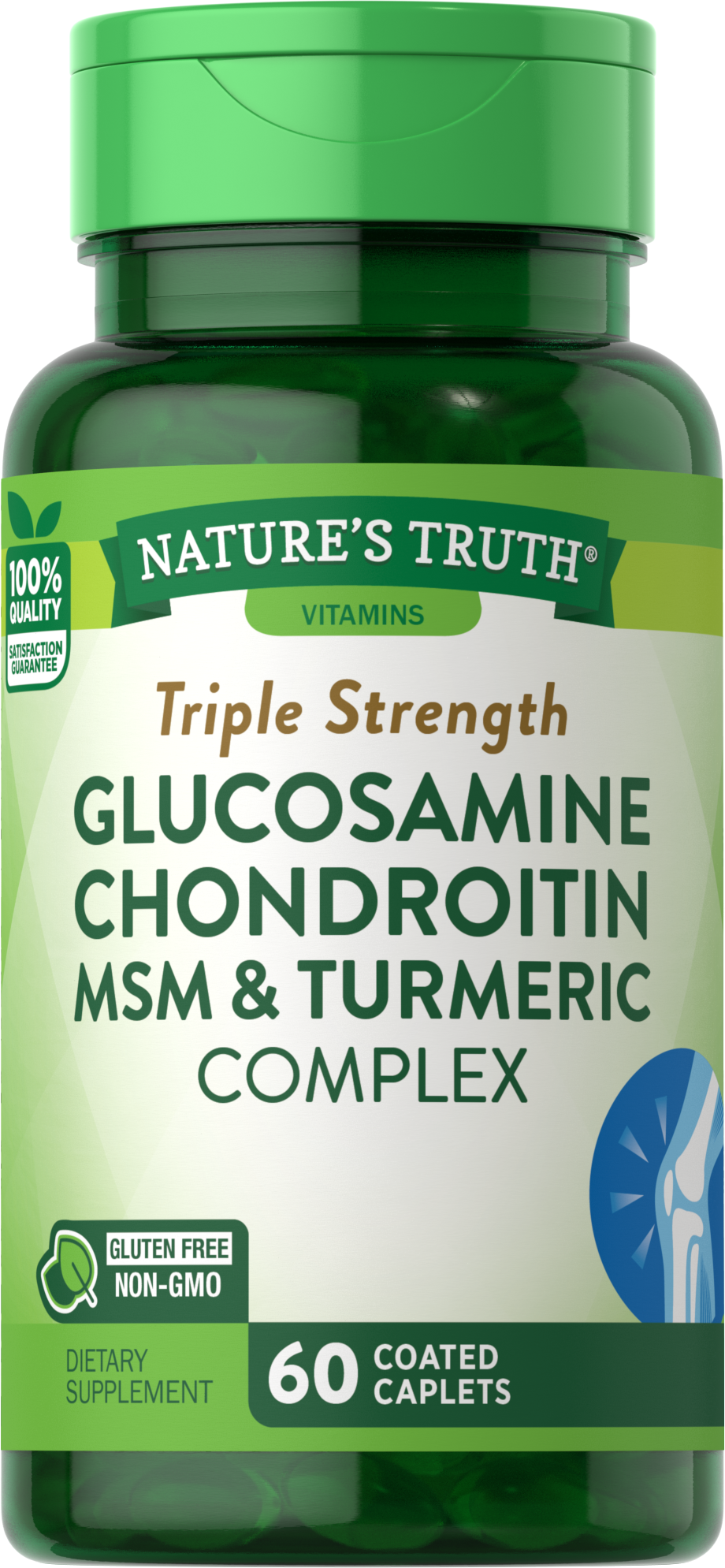 Glucosamine Chondroitin MSM & Turmeric Complex | Triple Strength