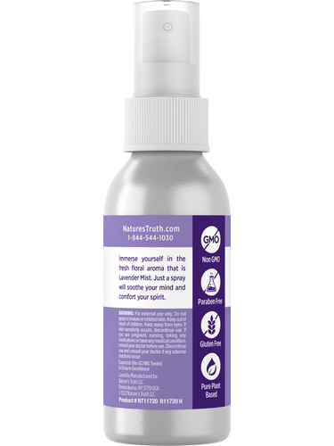 Spray de Niebla de Aceite Esencial de Lavanda