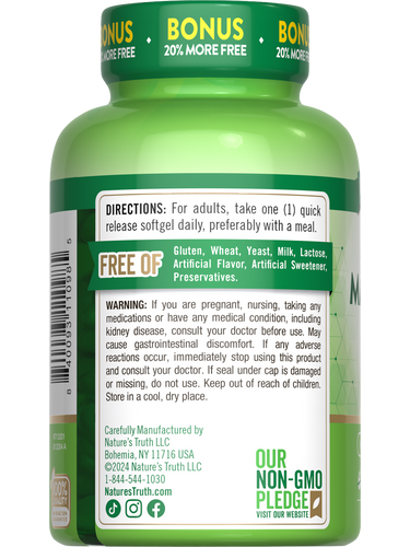 Magnesium 400 mg | Extra Strength
