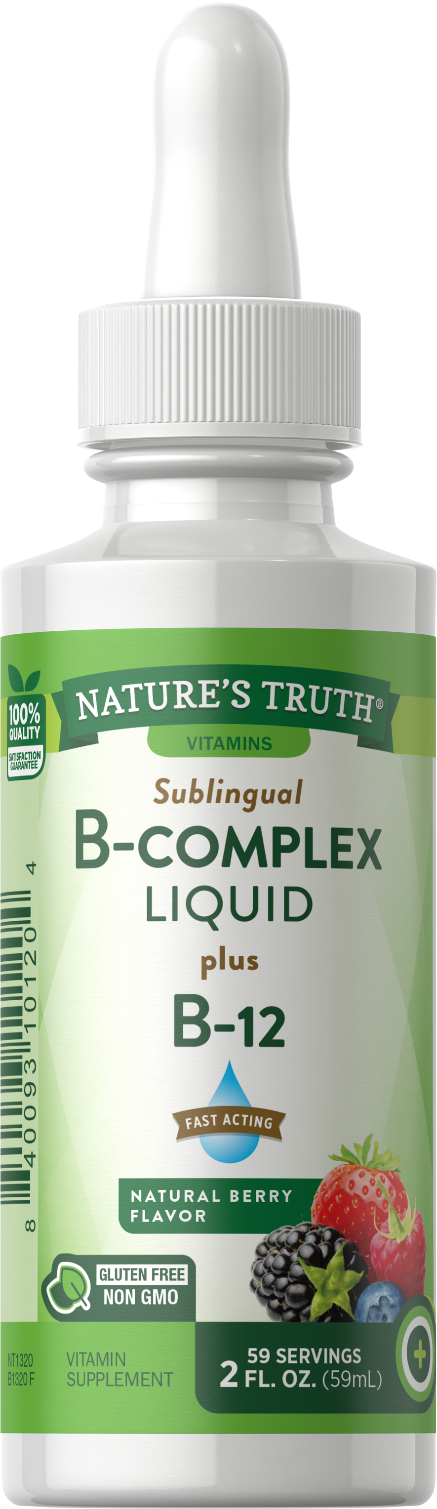 Vitamin B Complex Liquid | Natural Berry Flavor