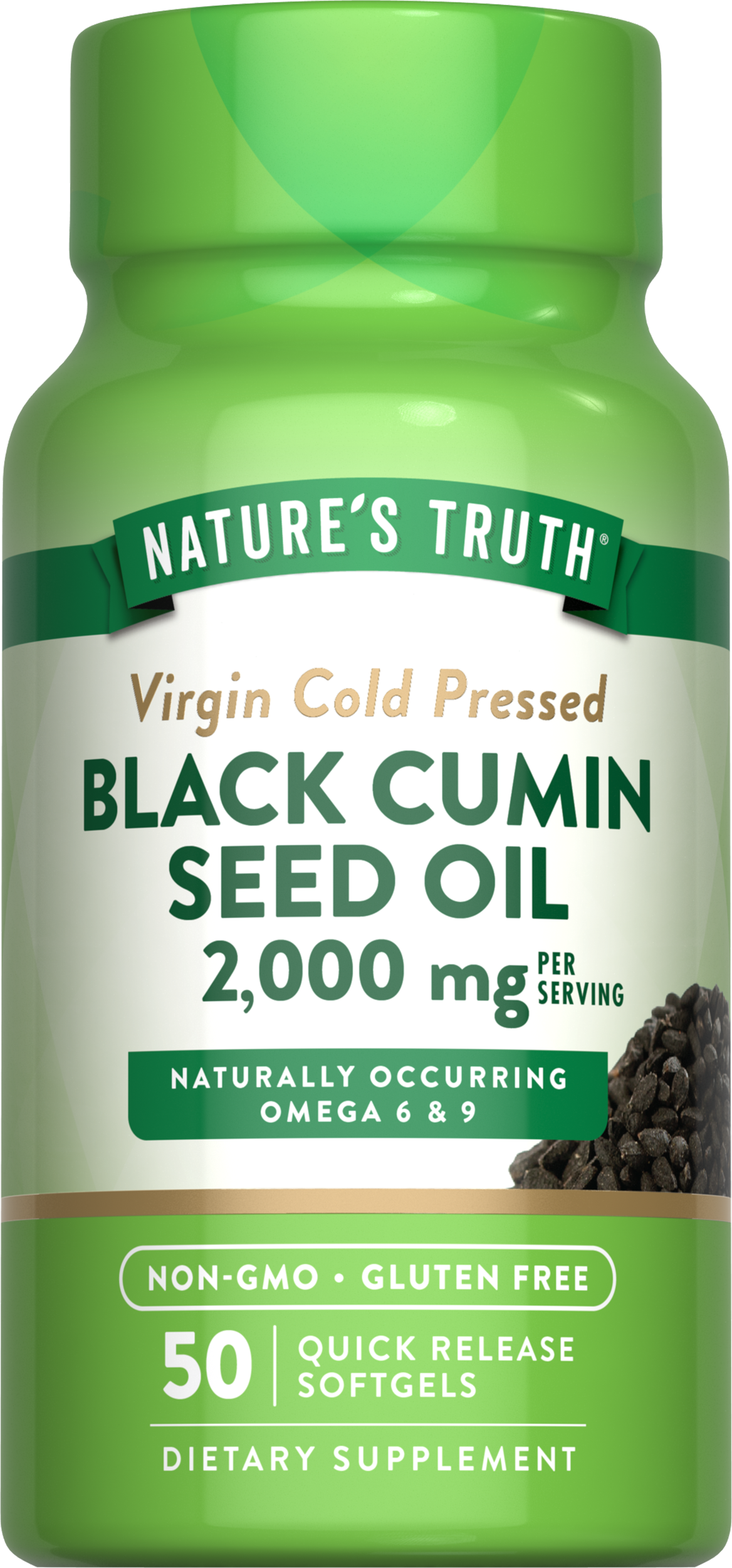 Olio di Semi di Cumino Nero 2000 mg