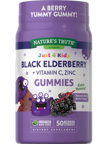 Kids Black Elderberry with Vitamin C, Zinc