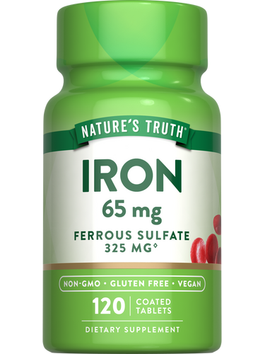 Iron 65 mg | Ferrous Sulfate