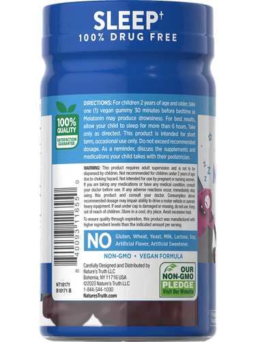 Melatonina per Bambini 1 mg | Bassa Dose