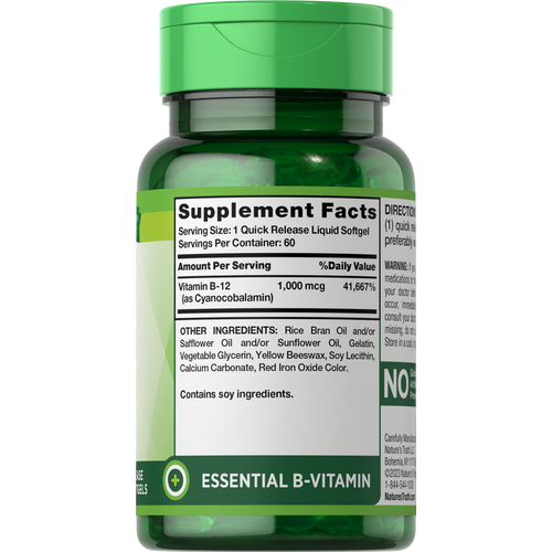 Vitamine B-12 1000 mcg