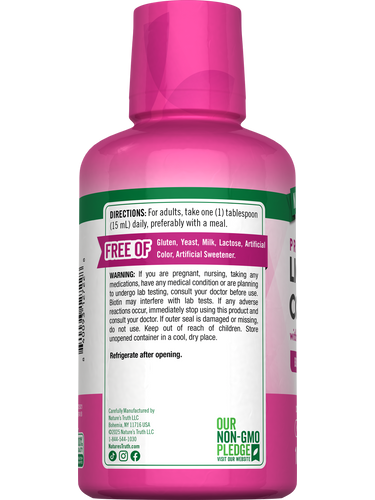 Collagène Liquide avec Biotine + Vitamine C