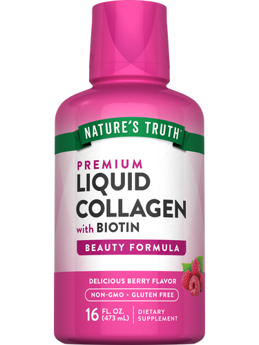 Collagène Liquide avec Biotine + Vitamine C