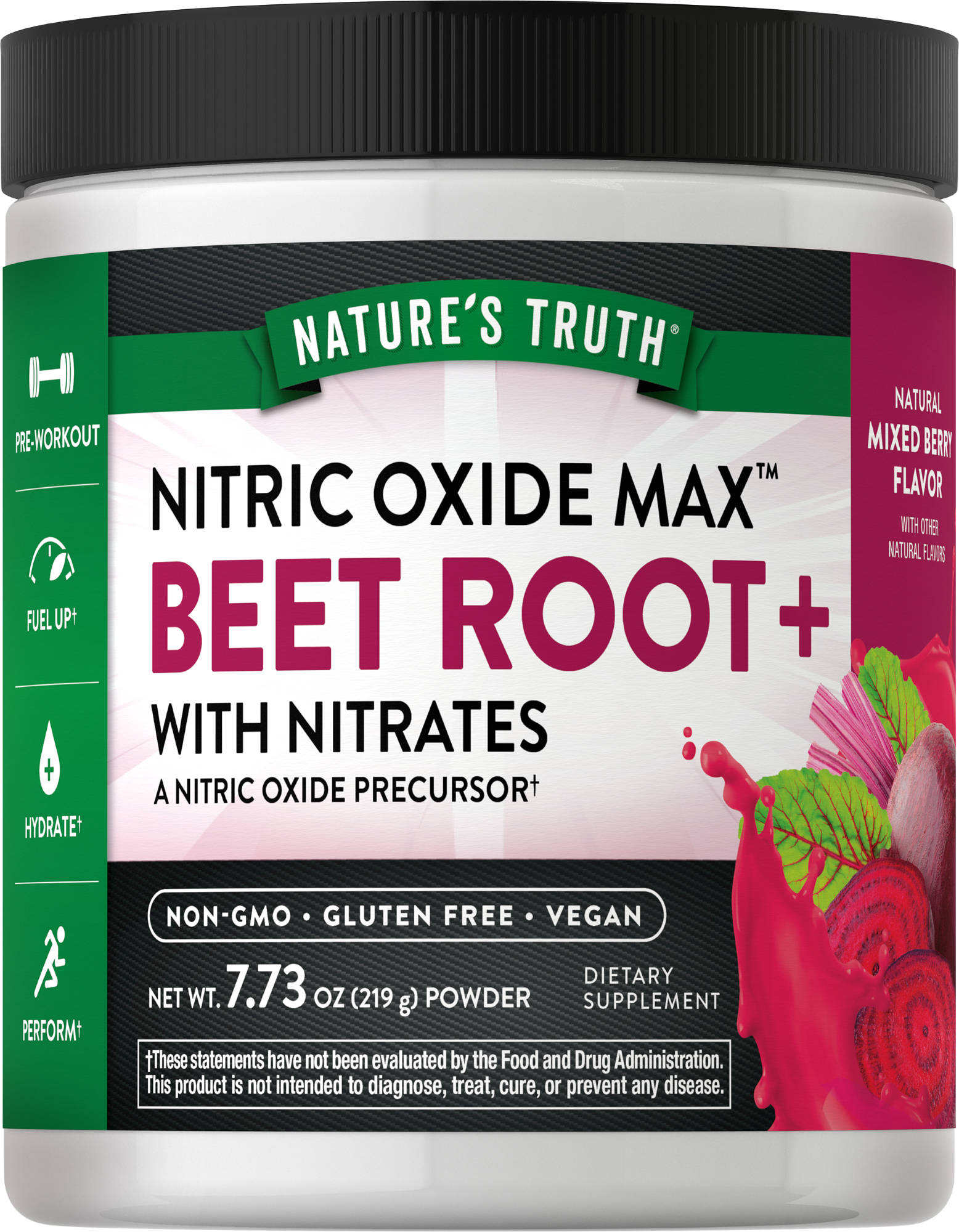 Beet Root Powder | Mixed Berry Flavor