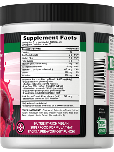 Polvere di Barbabietola | Sapore di Frutti di Bosco