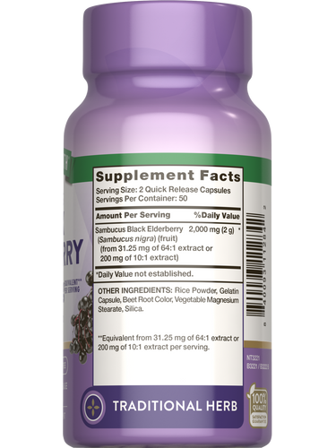 Sambucus Black Elderberry 2000 mg