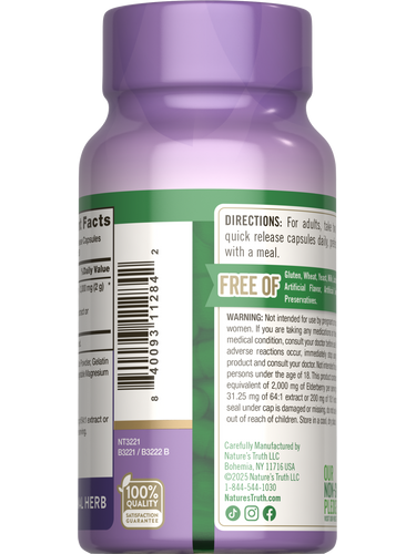 Sambucus Black Elderberry 2000 mg