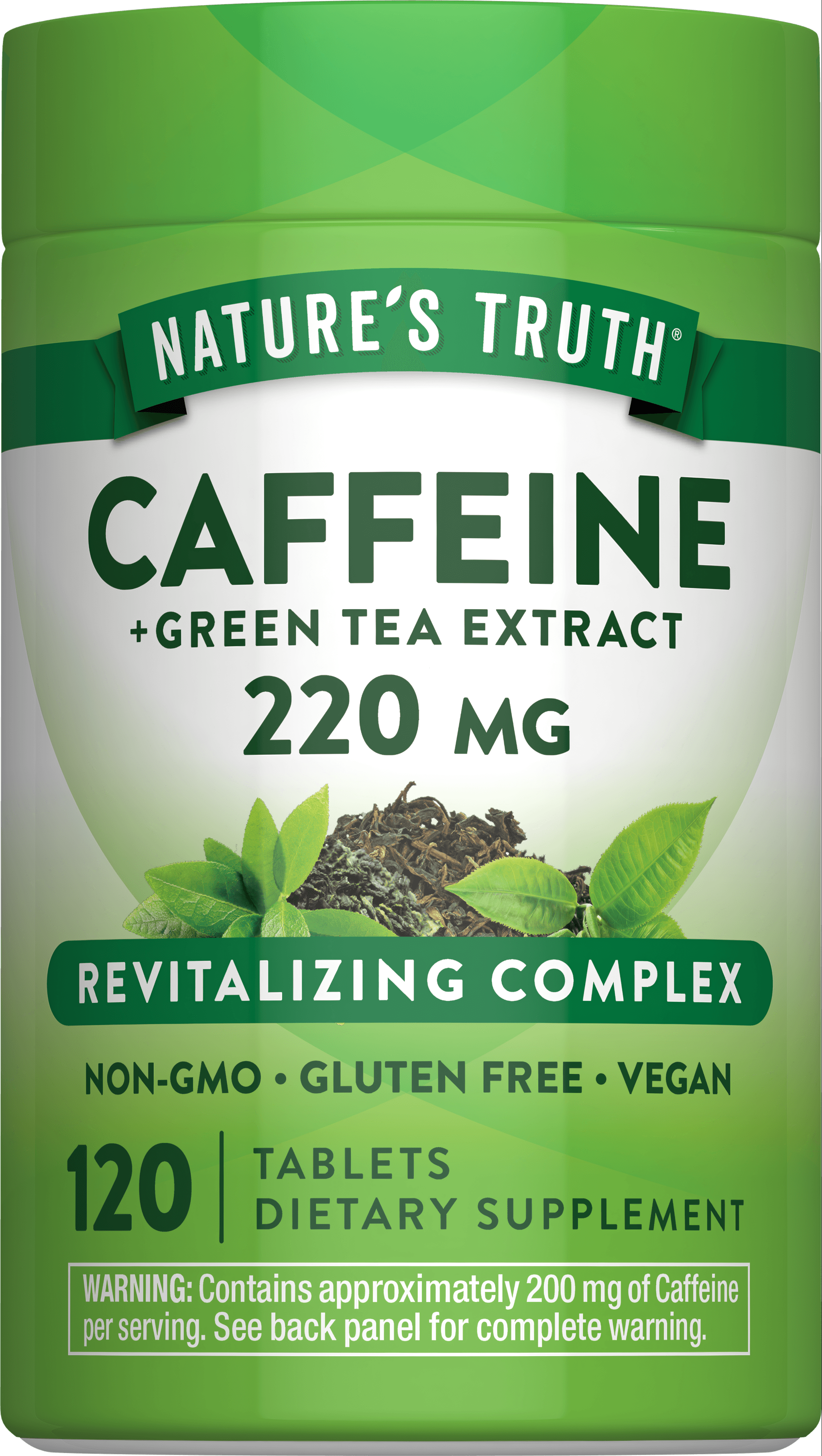 Caffeine 220 mg with Green Tea Extract