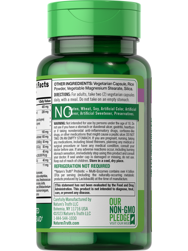 Probiotici con Multi-Enzimi, Prebiotici