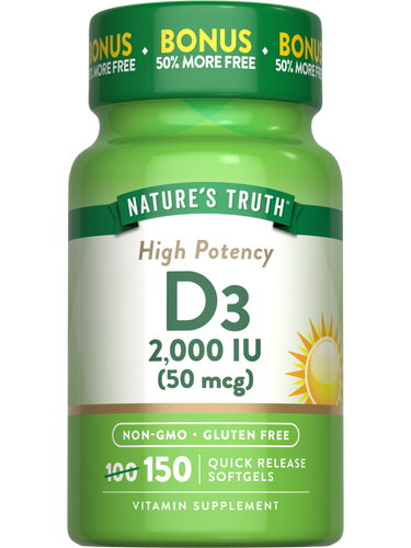 Vitamine D3 2000 UI (50 mcg)