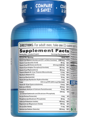 Multivitamine Pour Hommes