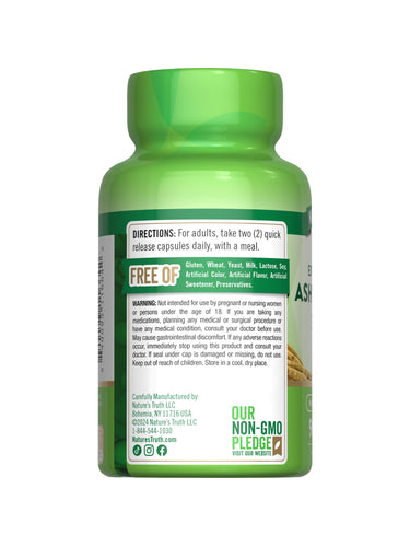 Ashwagandha 3000 mg | Extra Strength Capsules