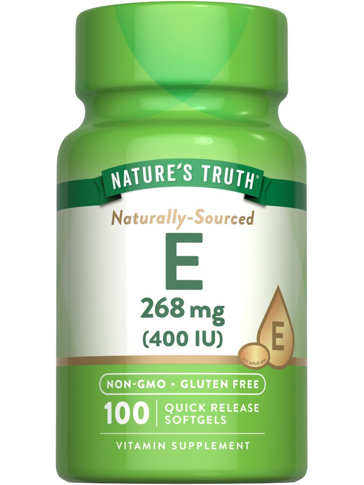 Vitamine E 268 mg (400 UI) | Naturelle