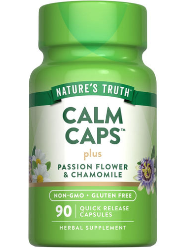 Calm Caps with Passion Flower & Chamomile