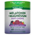 Melatonin with Magnesium Soft Chews | 60 Count