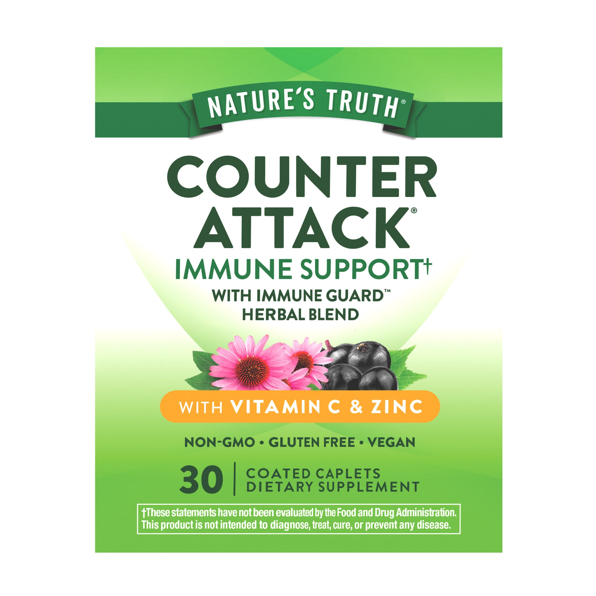 Counter Attack Immune Support | 30 Caplets