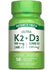 Vitamin K2 100mcg + D3 5000IU