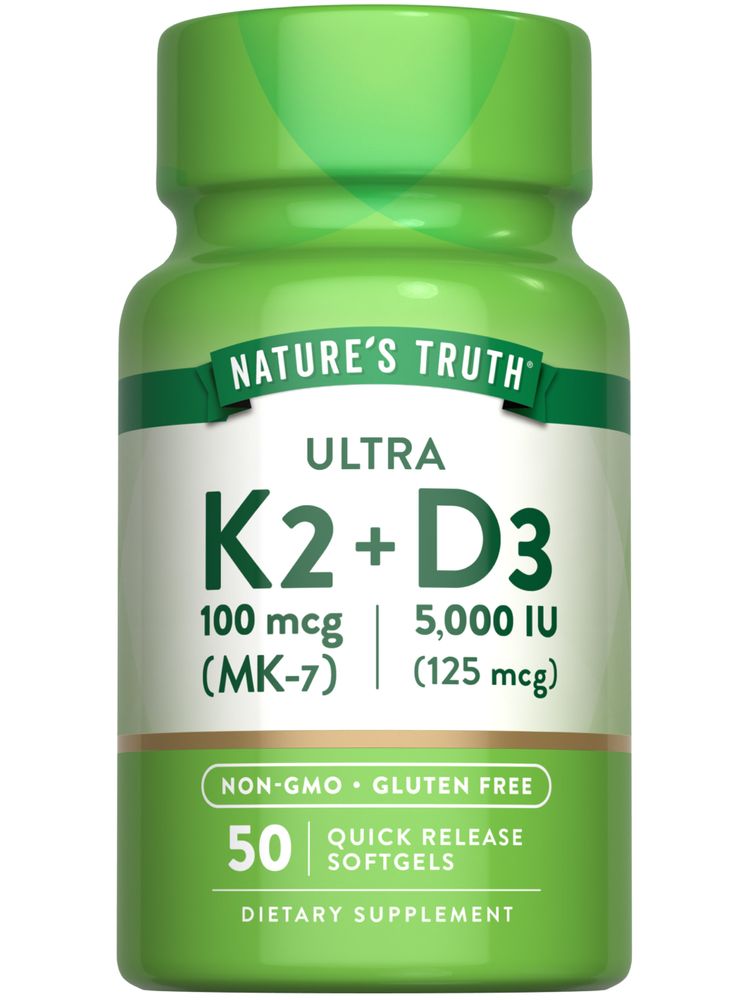 Vitamin K2 100mcg + D3 5000IU