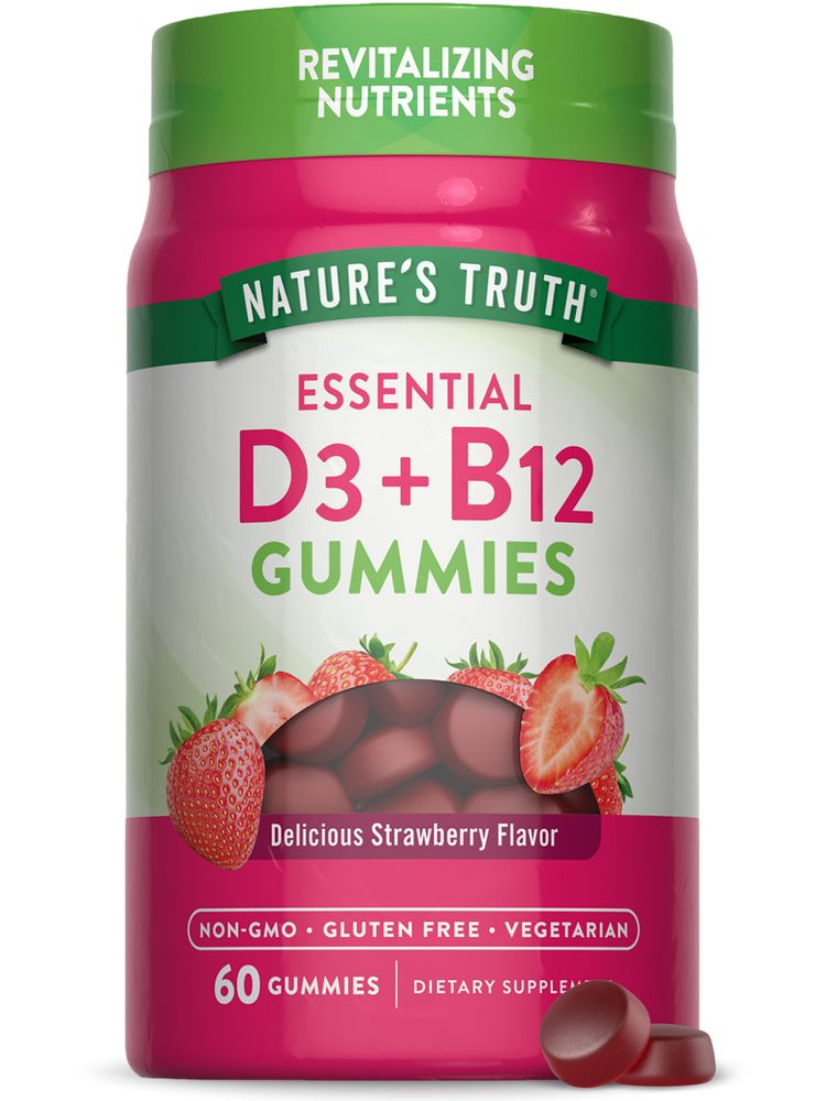 Vitamin D3 + B-12