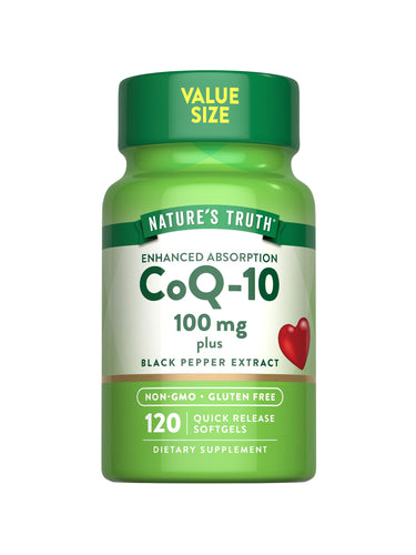 CoQ-10 100 mg con Pimienta Negra