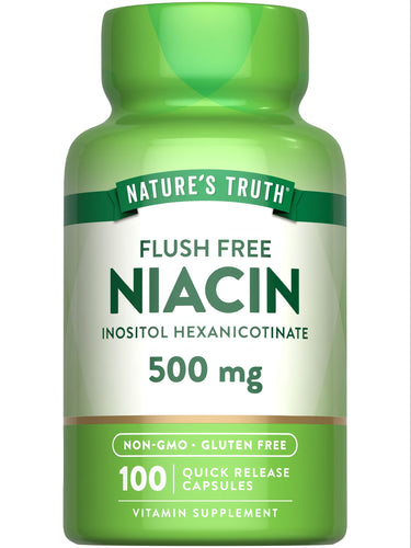 Niacin 500 mg | Ohne Erröten