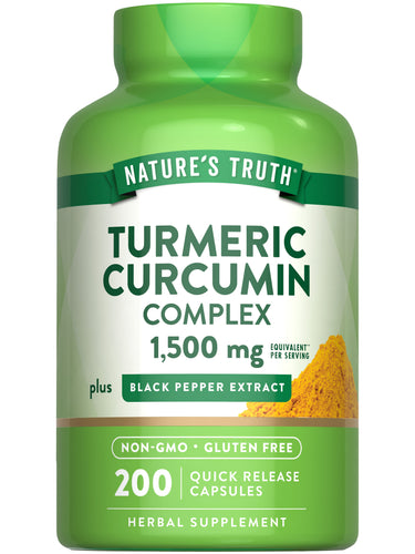 Turmeric Curcumin Complex | 200 Capsules