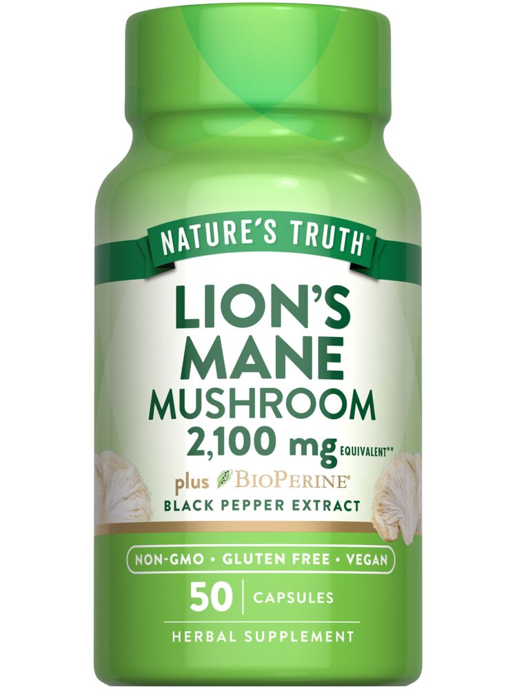 Lion's Mane Mushroom 2,100 mg