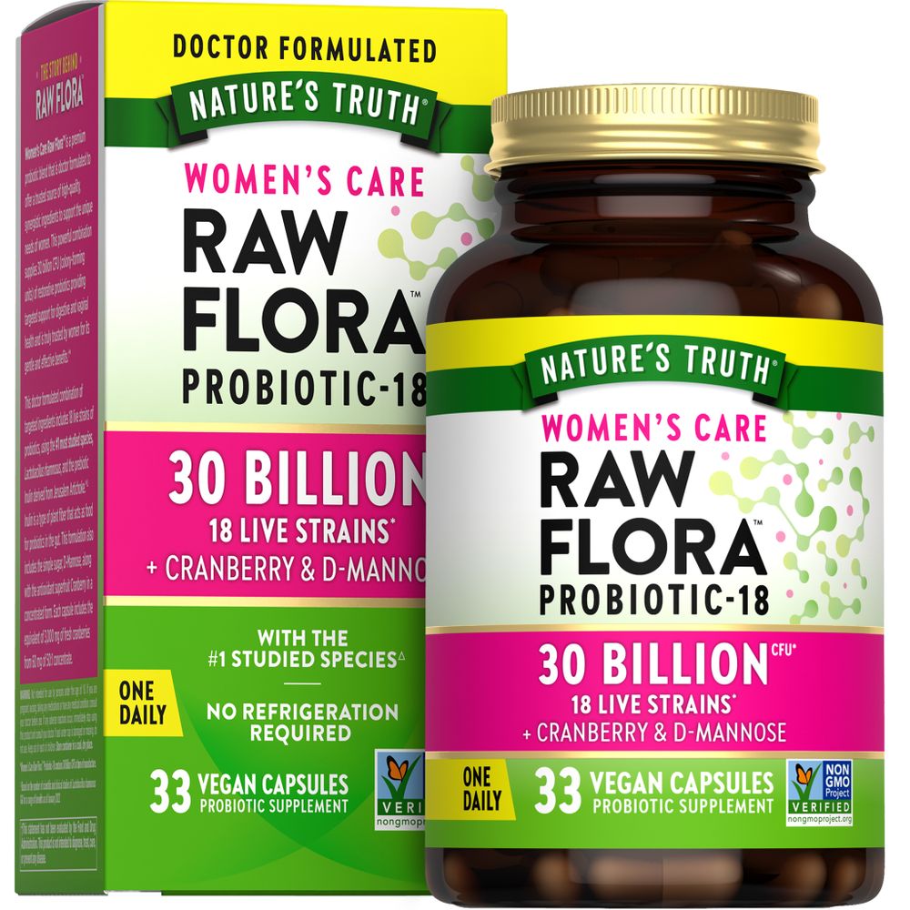 Women's Probiotic 30 Billion CFU | 33 Capsules