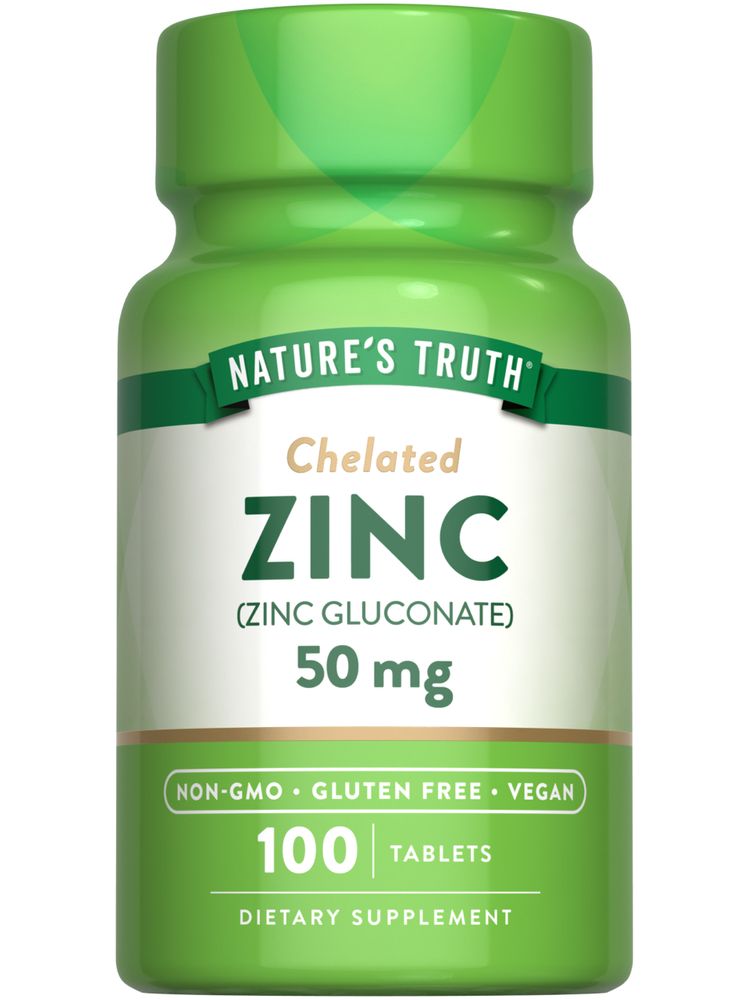 Gluconato de Zinco 50 mg | Quelato